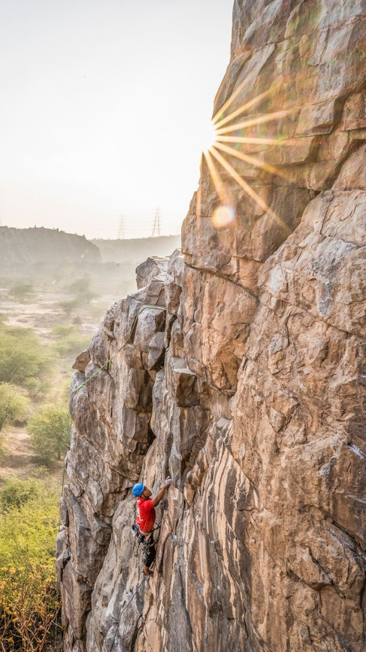 Rockclimbing in Delhi